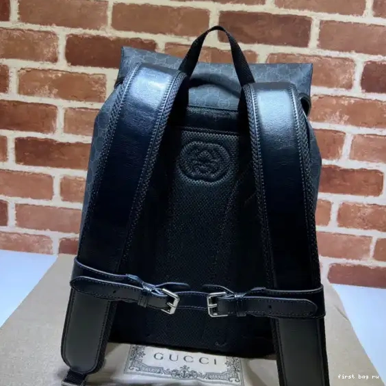 Firstbag ru G with Gucci Interlocking backpack Medium 0629